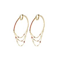 Orecchini Rue des Mille Donna GALACTICA in Argento Zircone ORZ-013 M6 AU - ORZ-013 M6 AU